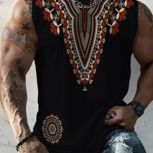 Black Sleeveless Ethnic