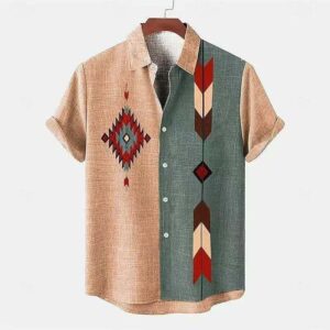 Ethnic Pattern Shirt